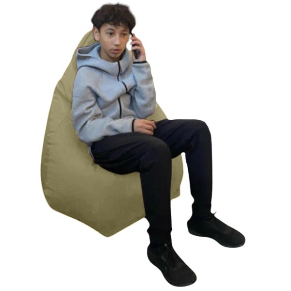 1 housse externe et 1 housse interne vide, REMPLISSAGE NON INCLUS* Beanbag Poire style CA105H Moyen-Beanbag Montréal