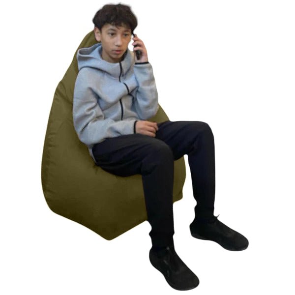 1 housse externe et 1 housse interne vide, REMPLISSAGE NON INCLUS* Beanbag Poire style CA105H Moyen-Beanbag Montréal