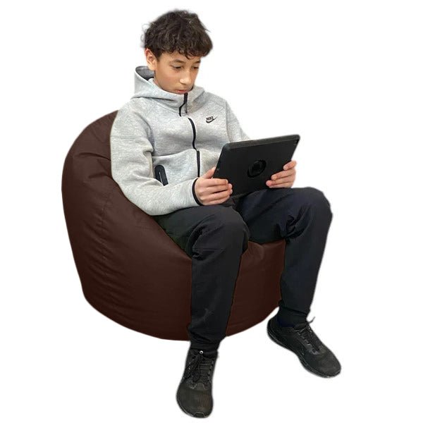 1 housse externe et 1 housse interne vide, REMPLISSAGE NON INCLUS* Beanbag Poire style CA136H Moyen-Beanbag Montréal