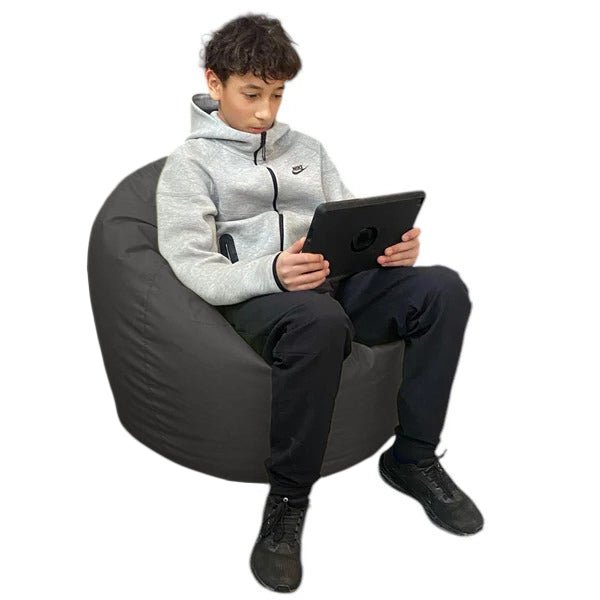 1 housse externe et 1 housse interne vide, REMPLISSAGE NON INCLUS* Beanbag Poire style CA136H Moyen-Beanbag Montréal