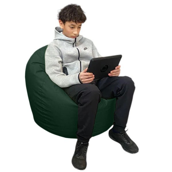 1 housse externe et 1 housse interne vide, REMPLISSAGE NON INCLUS* Beanbag Poire style CA136H Moyen-Beanbag Montréal
