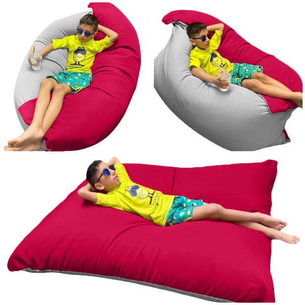 1 housse externe et 1 housse interne vide, REMPLISSAGE NON INCLUS* Beanbag Piscine XLarge Adulte style CA186H-Beanbag Montréal