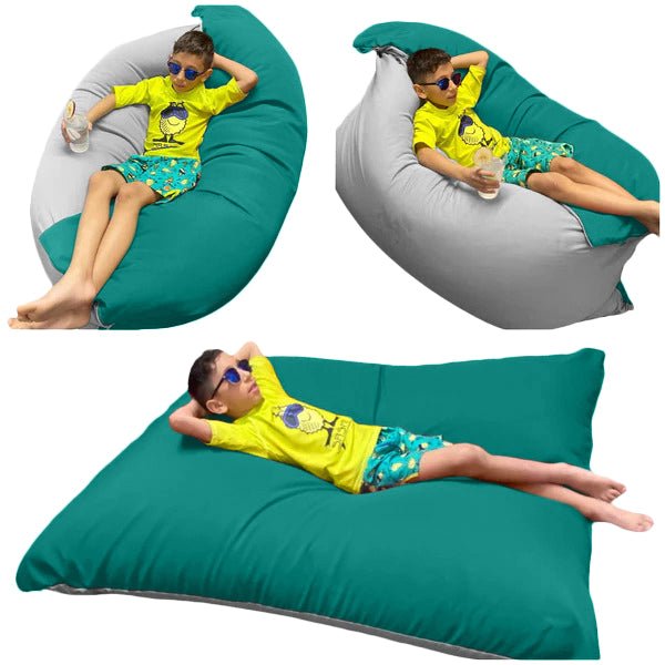 1 housse externe et 1 housse interne vide, REMPLISSAGE NON INCLUS* Beanbag Piscine XLarge Adulte style CA186H-Beanbag Montréal