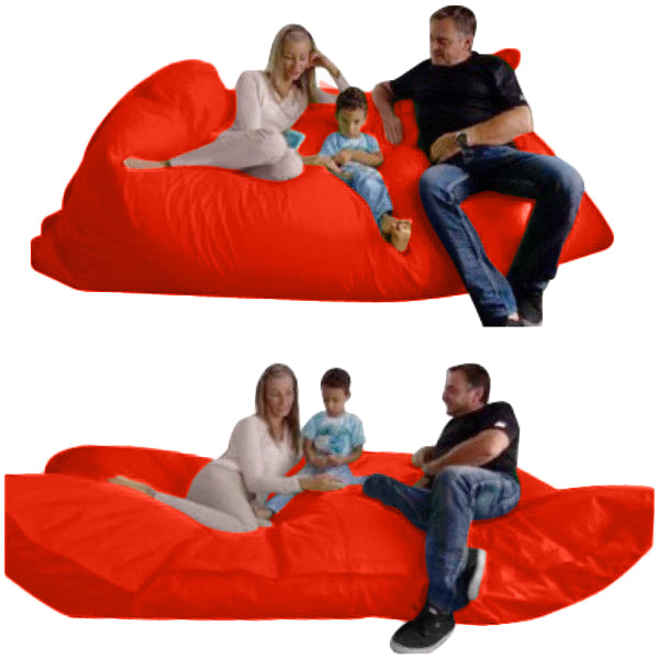 Bean bag, Pouf classique pour trois XXXL Multipositions style CA333-Beanbag Montréal