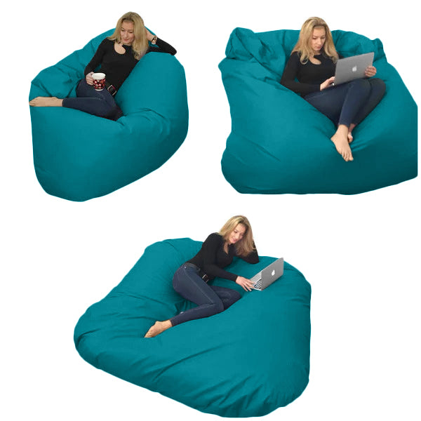 Beanbag pour deux Ovale, XXL Multipositions style CA336