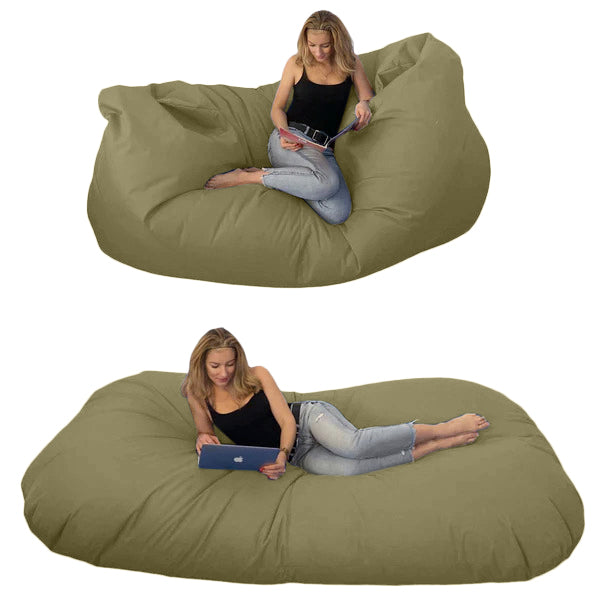 Beanbag for three Oval, XXXXL Multi-position Style CA446