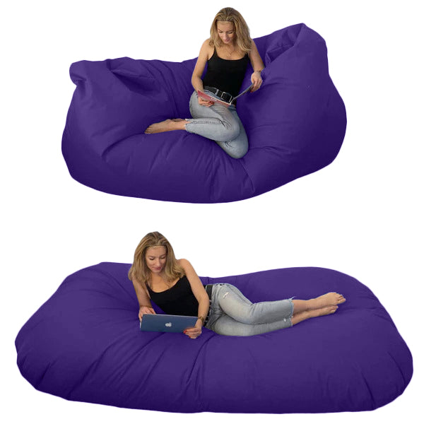 Beanbag for three Oval, XXXXL Multi-position Style CA446
