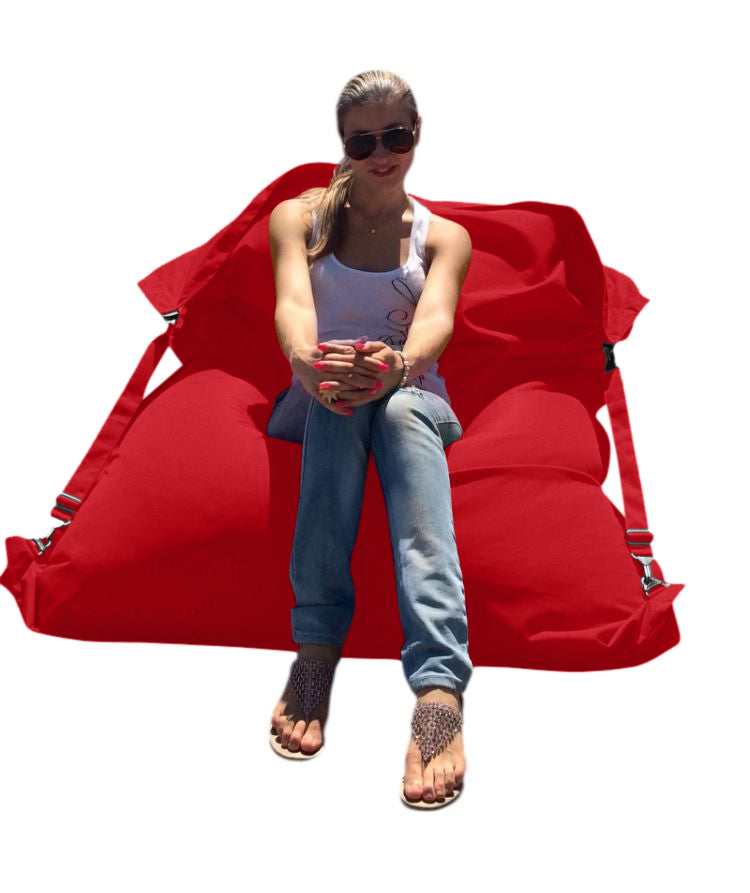 ULTRA EASY ADJUSTABLE BUCKLE UP BEANBAG, MULTI-POSITION. Style #CA888