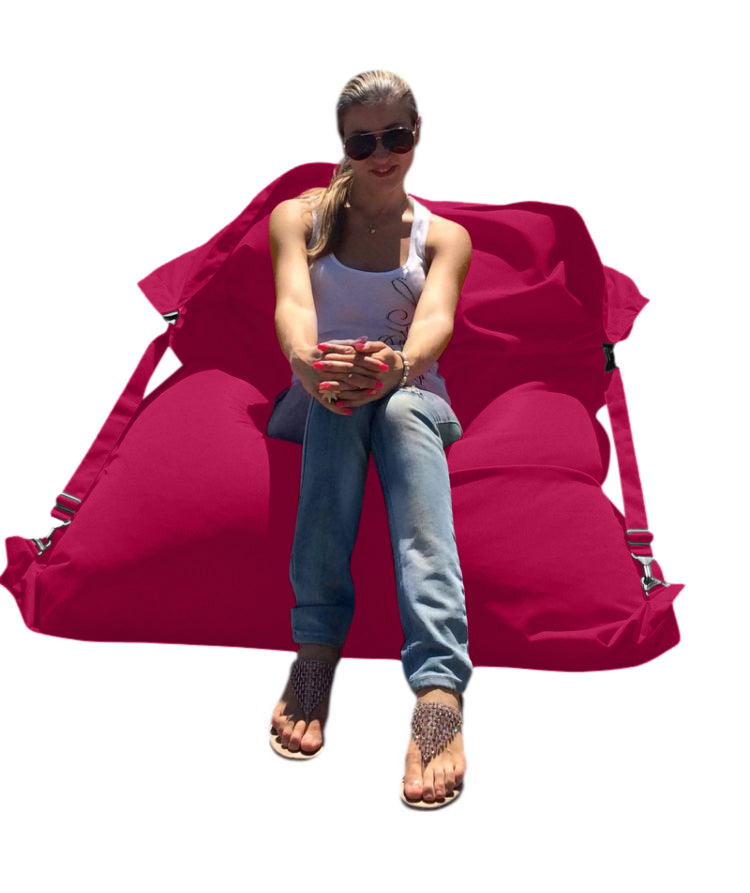ULTRA EASY ADJUSTABLE BUCKLE UP BEANBAG, MULTI-POSITION. Style #CA888