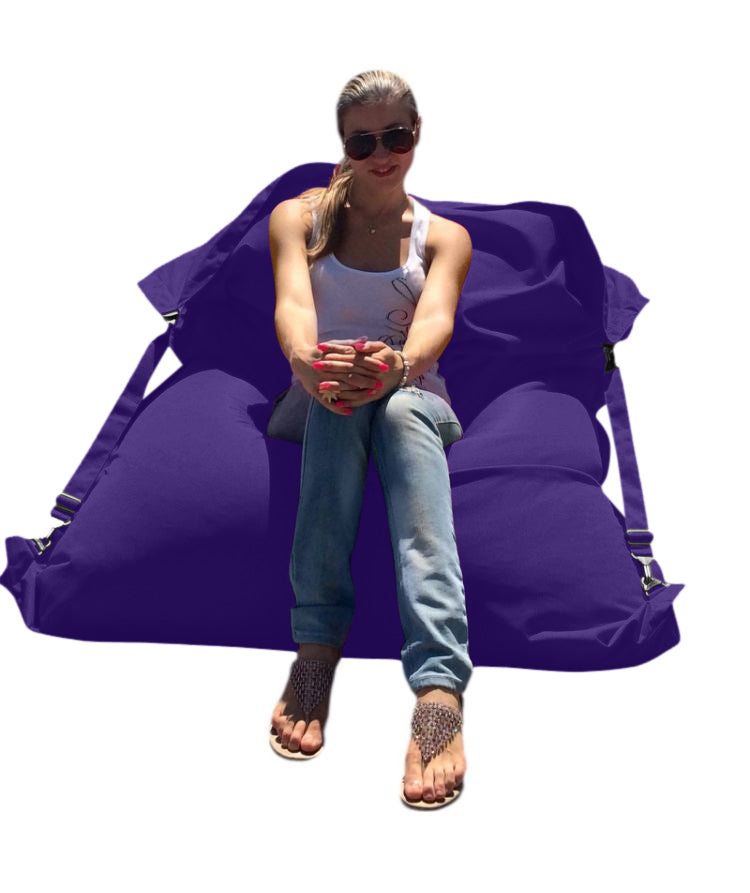ULTRA EASY ADJUSTABLE BUCKLE UP BEANBAG, MULTI-POSITION. Style #CA888