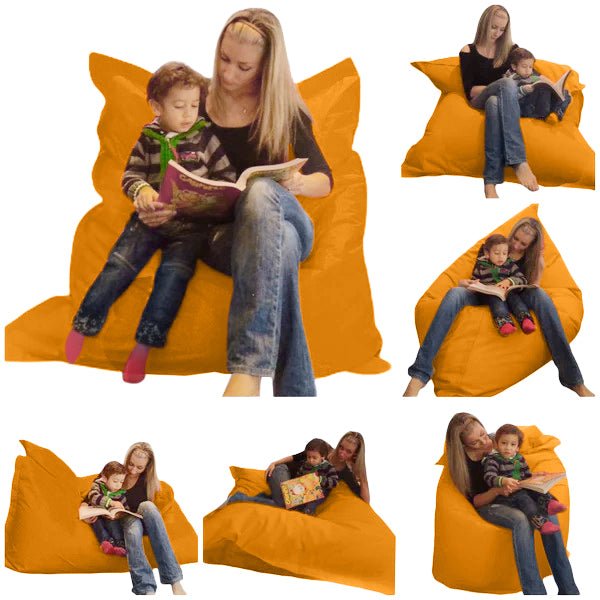 Bean bag, Pouf classique Adulte XL Multipositions style CA777-Beanbag Montréal