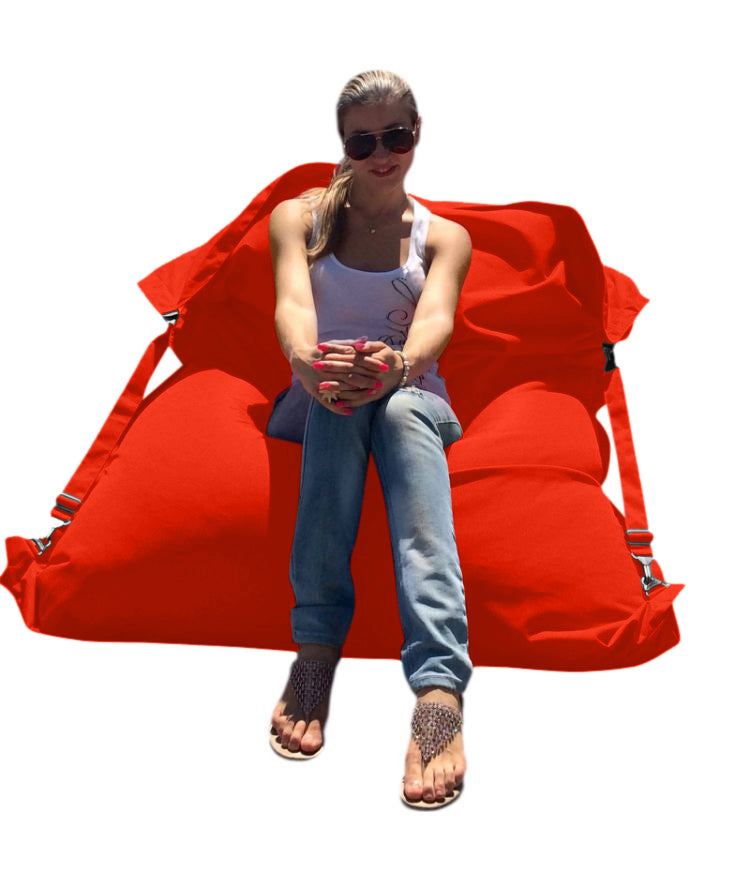 ULTRA EASY ADJUSTABLE BUCKLE UP BEANBAG, MULTI-POSITION. Style #CA888