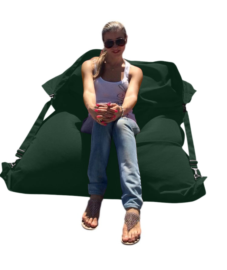 ULTRA EASY ADJUSTABLE BUCKLE UP BEANBAG, MULTI-POSITION. Style #CA888