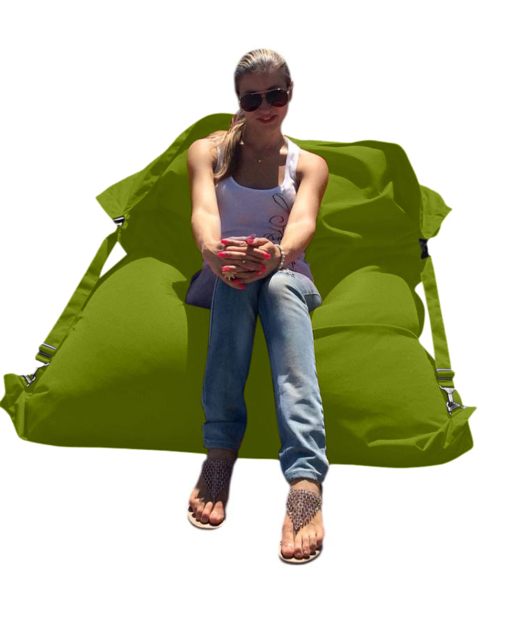 ULTRA EASY ADJUSTABLE BUCKLE UP BEANBAG, MULTI-POSITION. Style #CA888