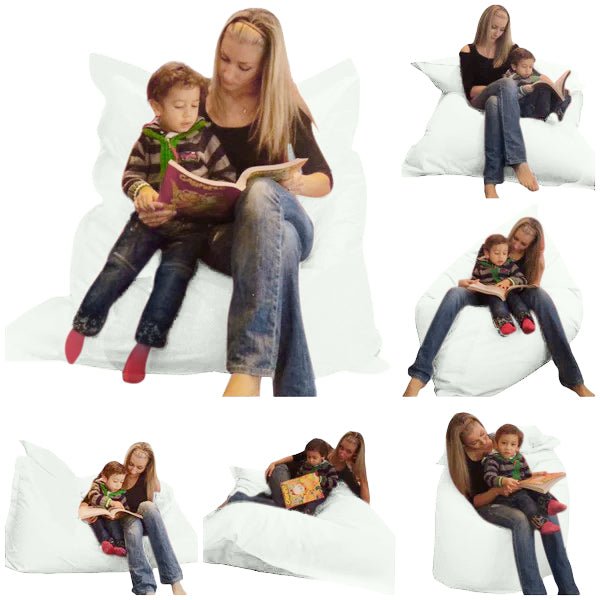 Bean bag, Pouf classique Adulte XL Multipositions style CA777-Beanbag Montréal