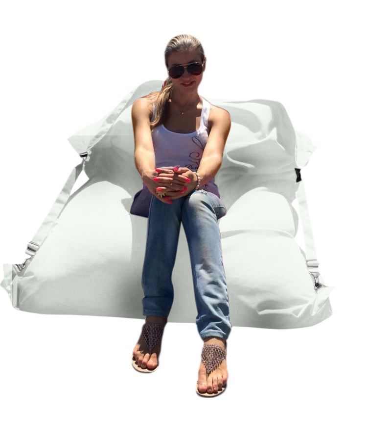 ULTRA EASY ADJUSTABLE BUCKLE UP BEANBAG, MULTI-POSITION. Style #CA888