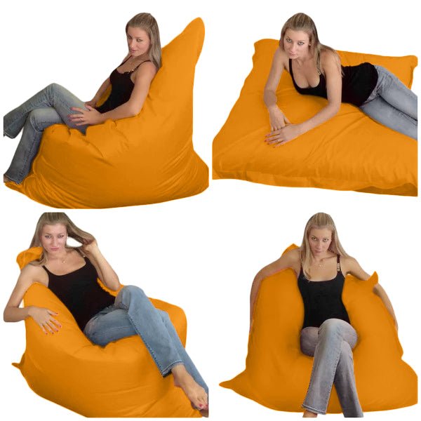 Bean bag, Classic Adult Large Multi-Position Pouf, Style CA999-Beanbag Montreal