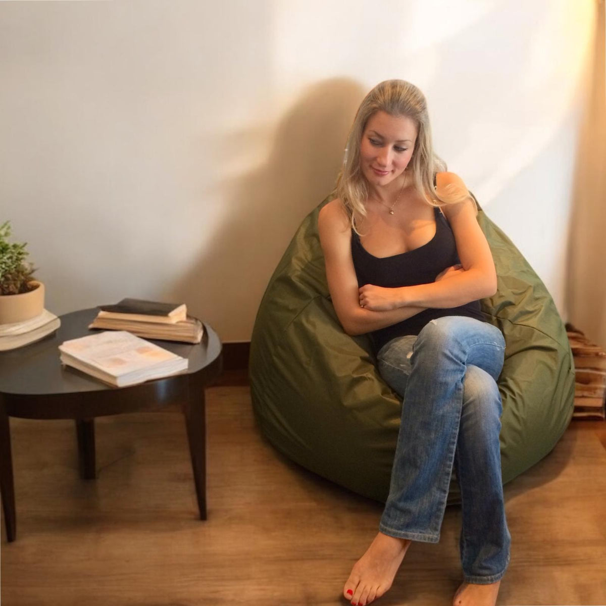 Beanbag Poire style CA101 XL-Beanbag Montréal