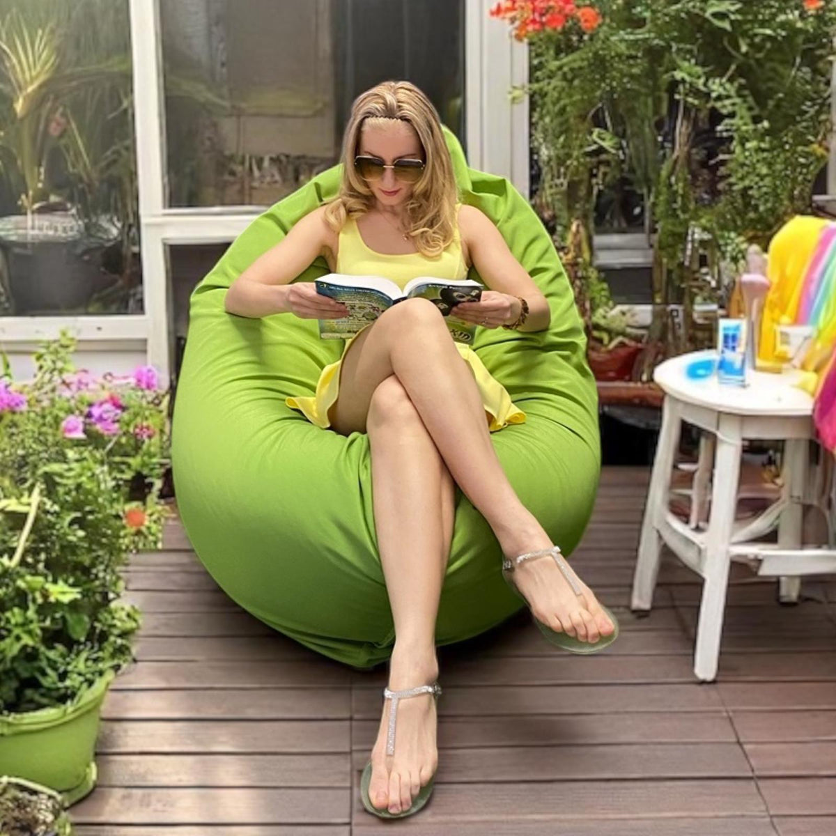 Beanbag Outbag Premium pour extérieur Multipositions Adulte style CA777P-Beanbag Montréal
