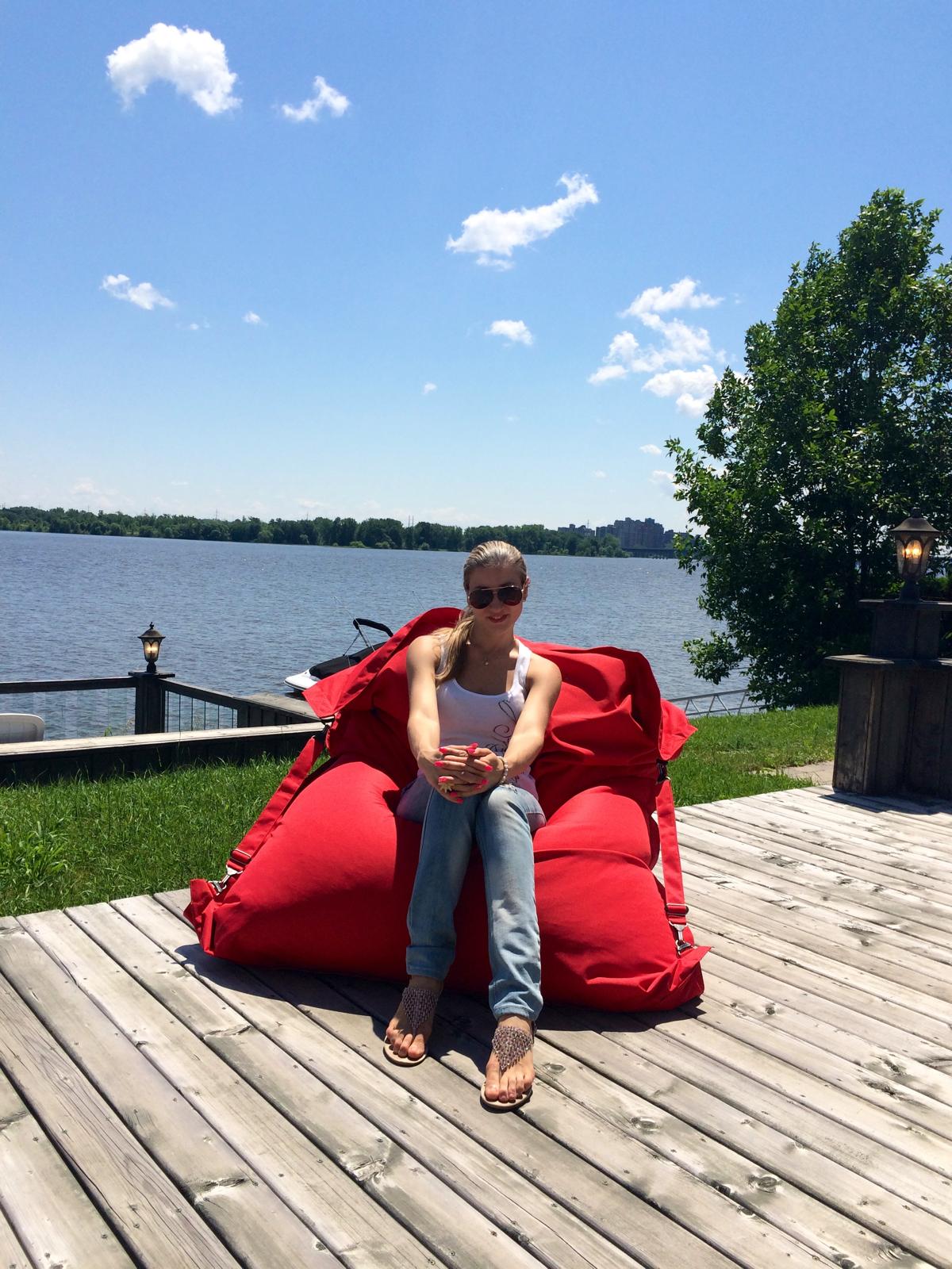 ULTRA EASY ADJUSTABLE BUCKLE UP BEANBAG, MULTI-POSITION. Style #CA888