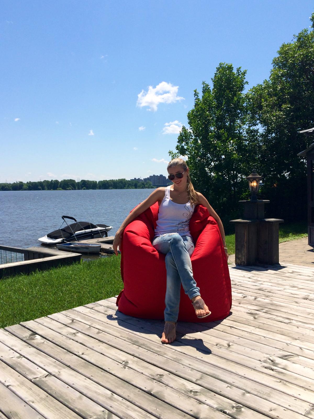 ULTRA EASY ADJUSTABLE BUCKLE UP BEANBAG, MULTI-POSITION. Style #CA888