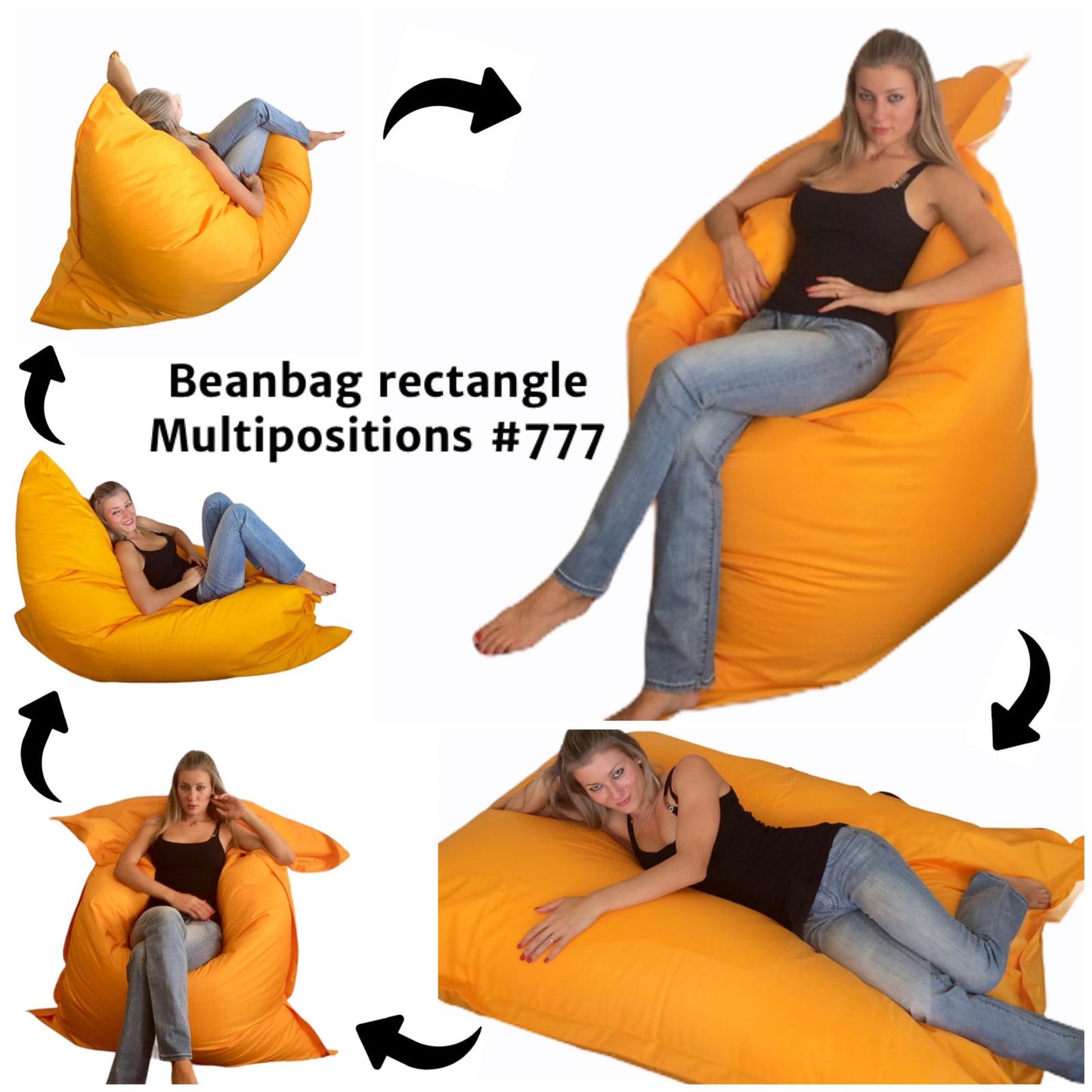 Beanbag Adult XL Multipositions style CA777