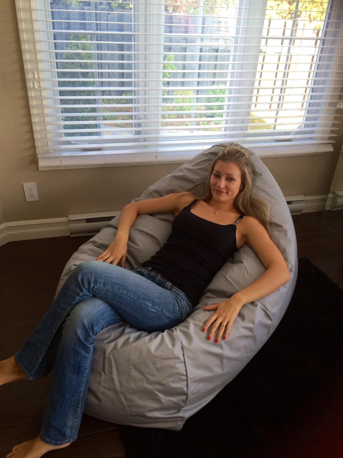 Fauteuil-Poire Double style CA106-Beanbag Montréal