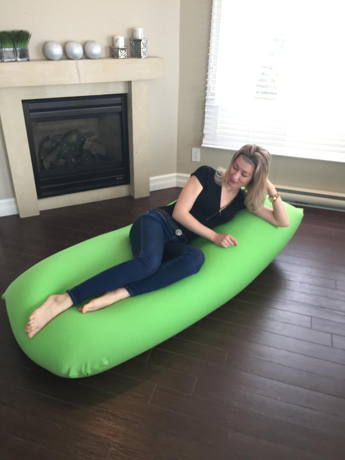 Nouveau! Beanbag STRECH , Multipositions, Adulte, Style CA777Y-Beanbag Montréal