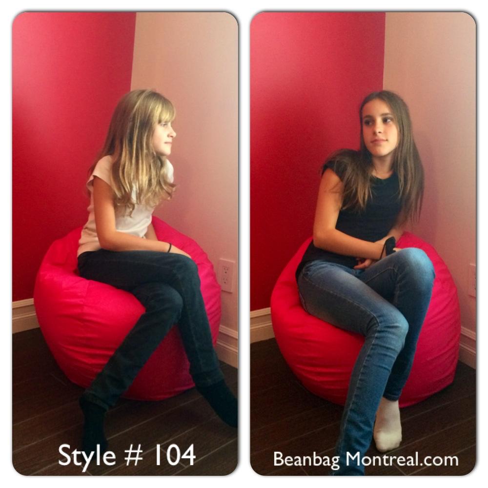 Beanbag Poire style CA104 Petit-Beanbag Montréal