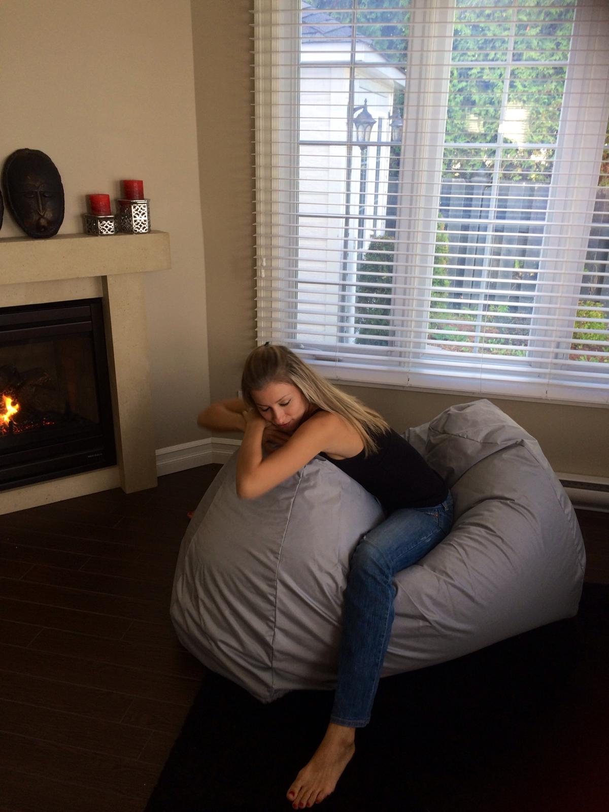 Fauteuil-Poire Double style CA106-Beanbag Montréal