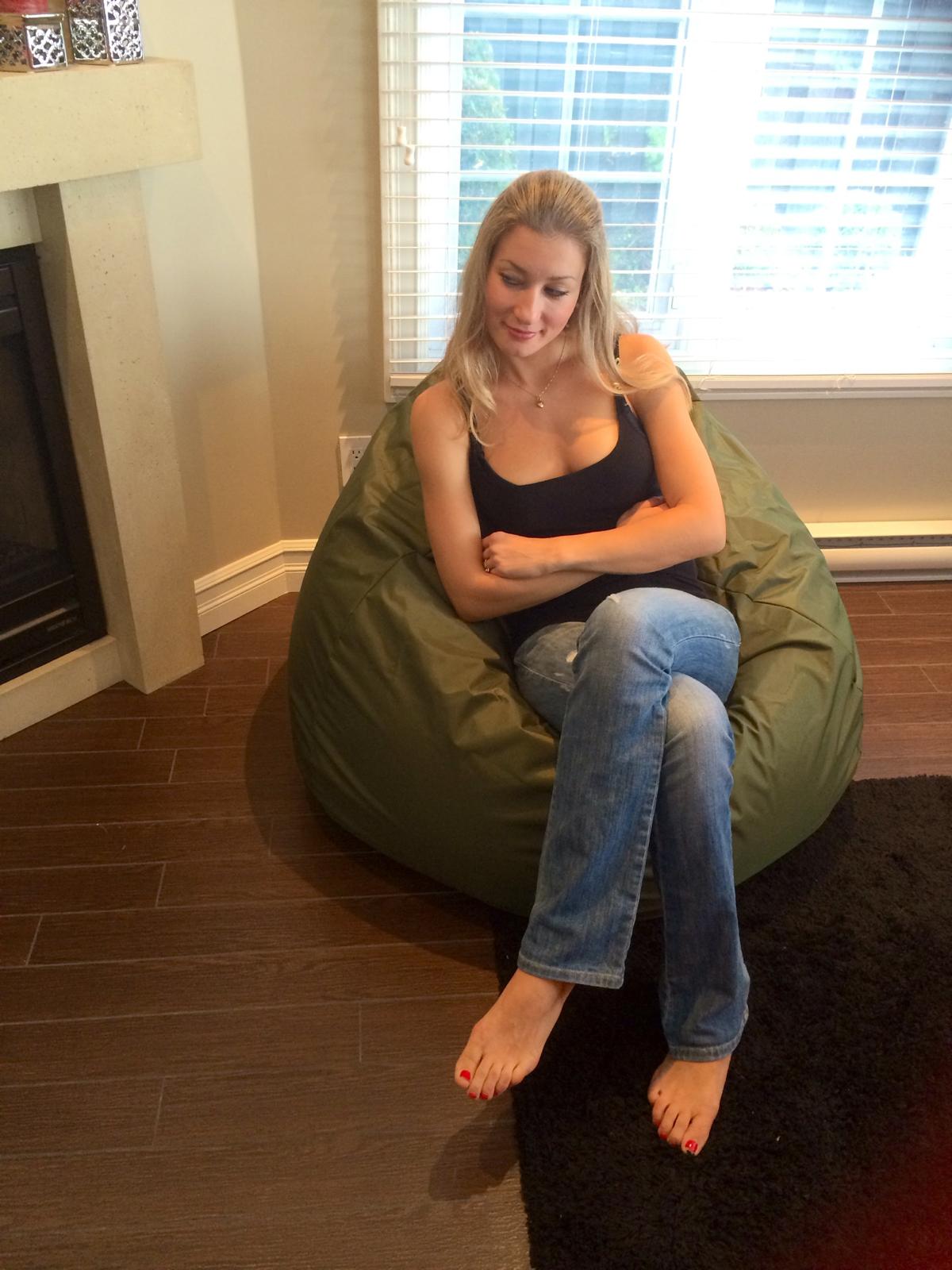 Beanbag Poire style CA101 XL-Beanbag Montréal