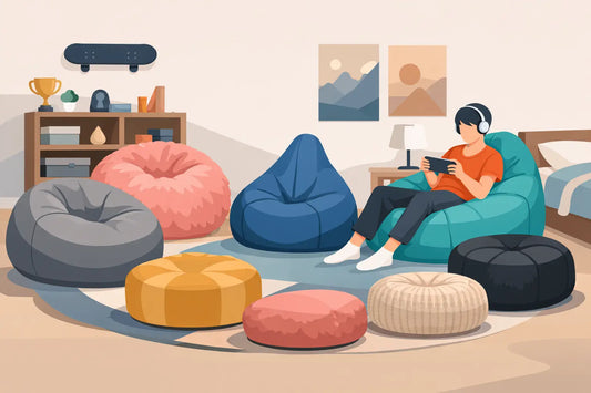 10 meilleurs poufs pour chambre ado