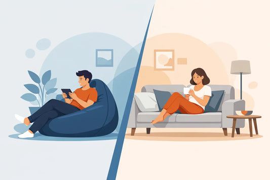 Beanbag géant comparé au canapé : lequel choisir ?