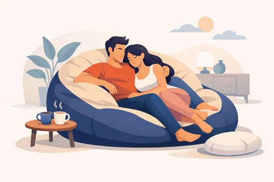 Fauteuil beanbag pour couple pour se détendre