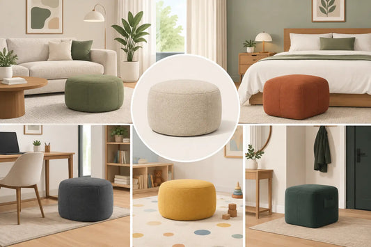 Choisir un pouf ottoman pour chaque pièce