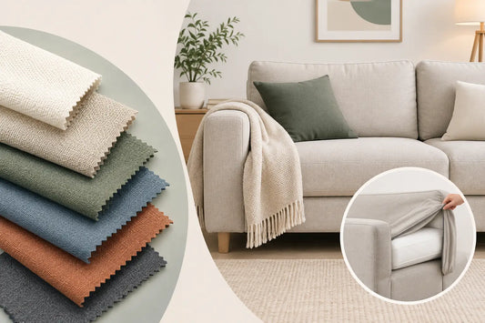 Guide des tissus pour mobilier déhoussable