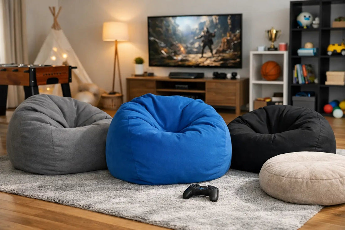 Meilleur pouf pour salle de jeux: le bon choix