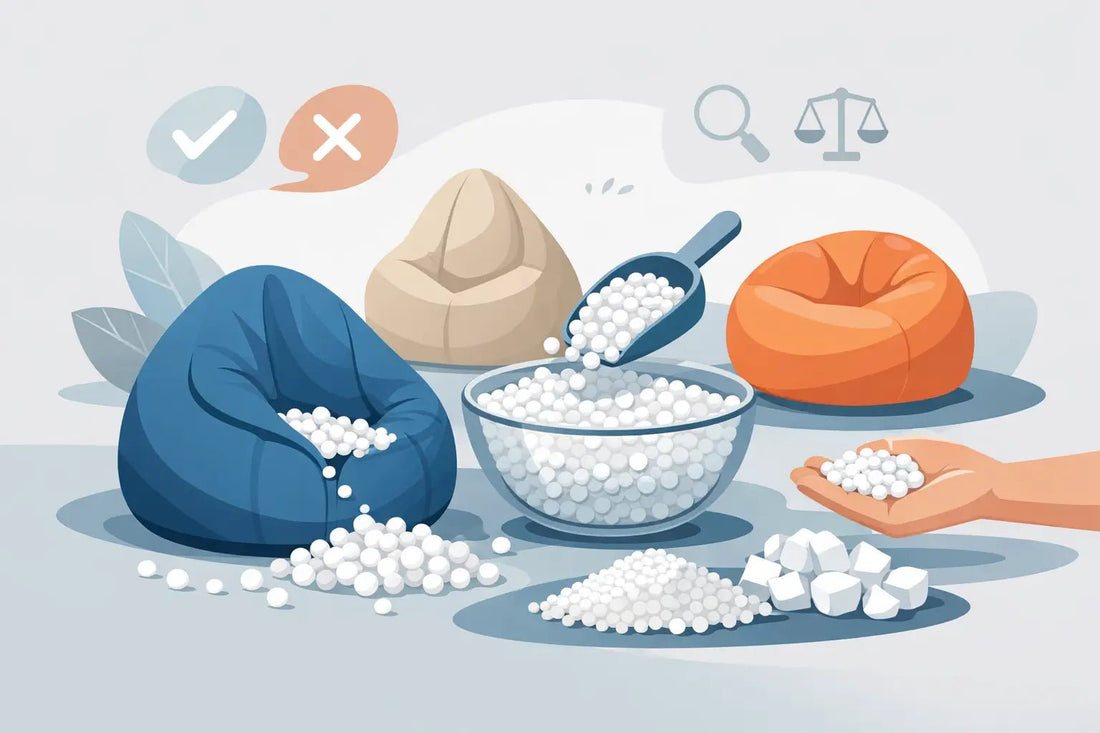 Billes de remplissage beanbag - bien les choisir