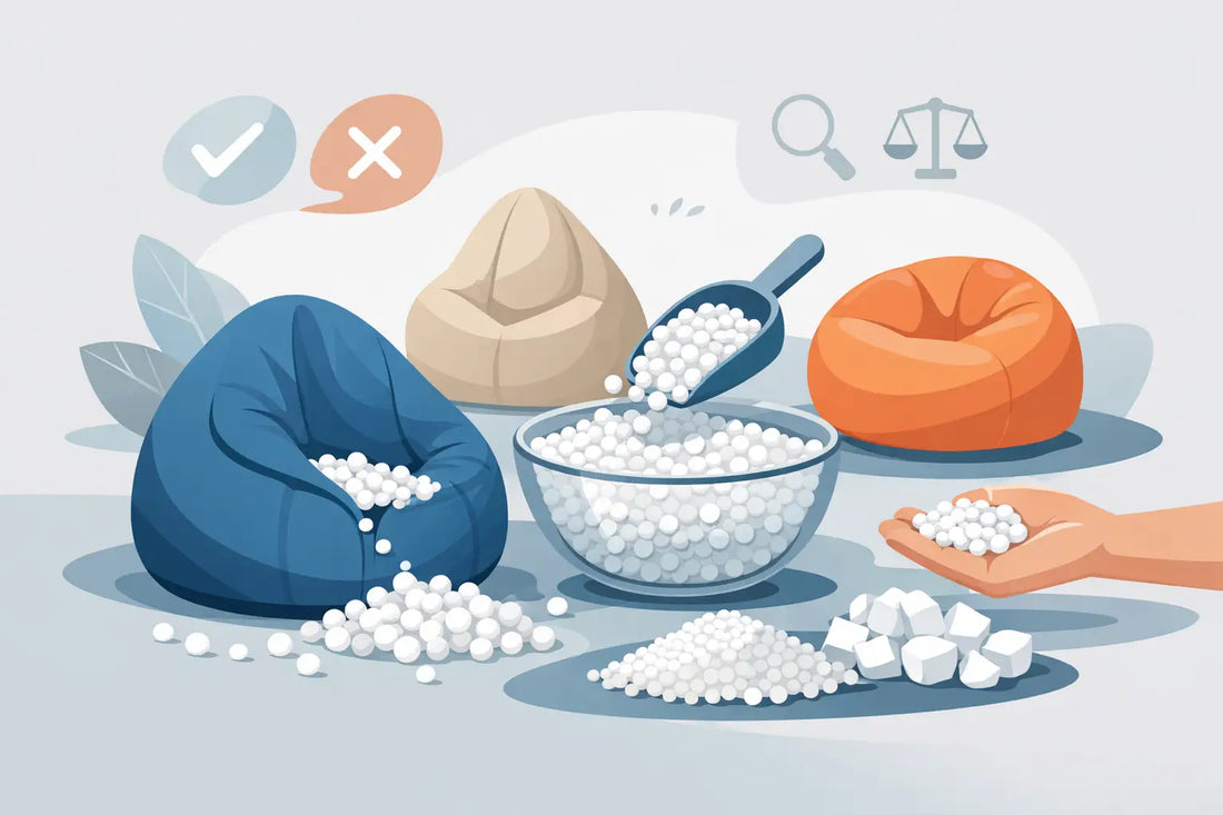 Billes de remplissage beanbag - bien les choisir