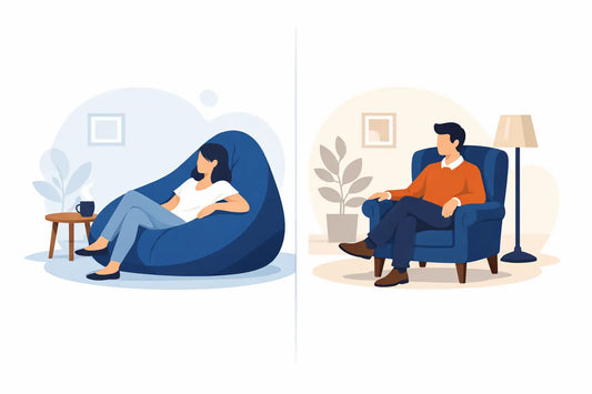 Beanbag versus fauteuil traditionnel : lequel ?
