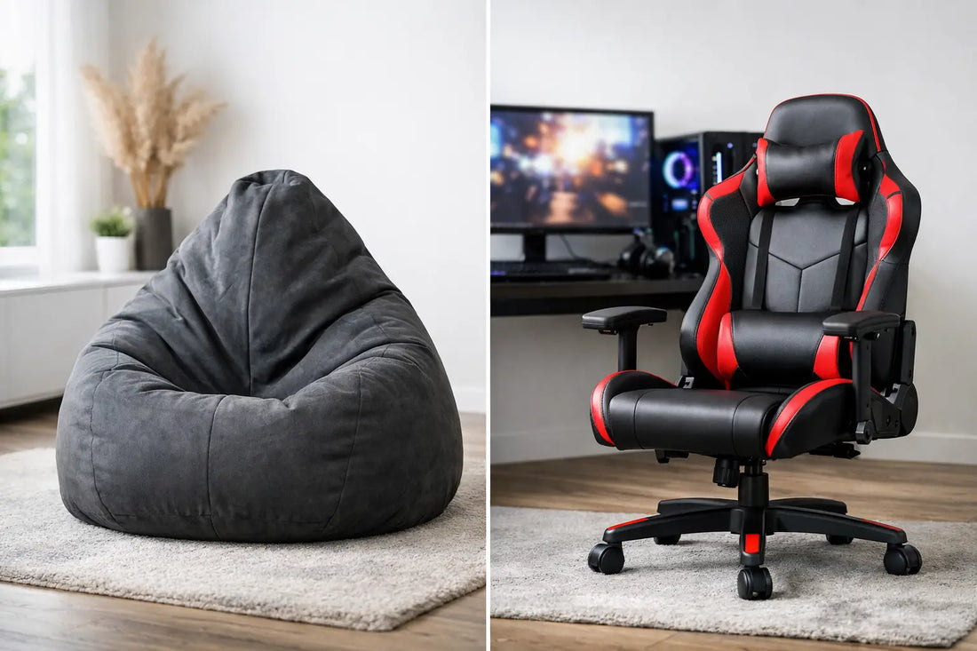 Pouf poire vs chaise gaming : lequel choisir ?