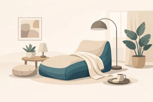 Chaise longue beanbag intérieur - bien choisir