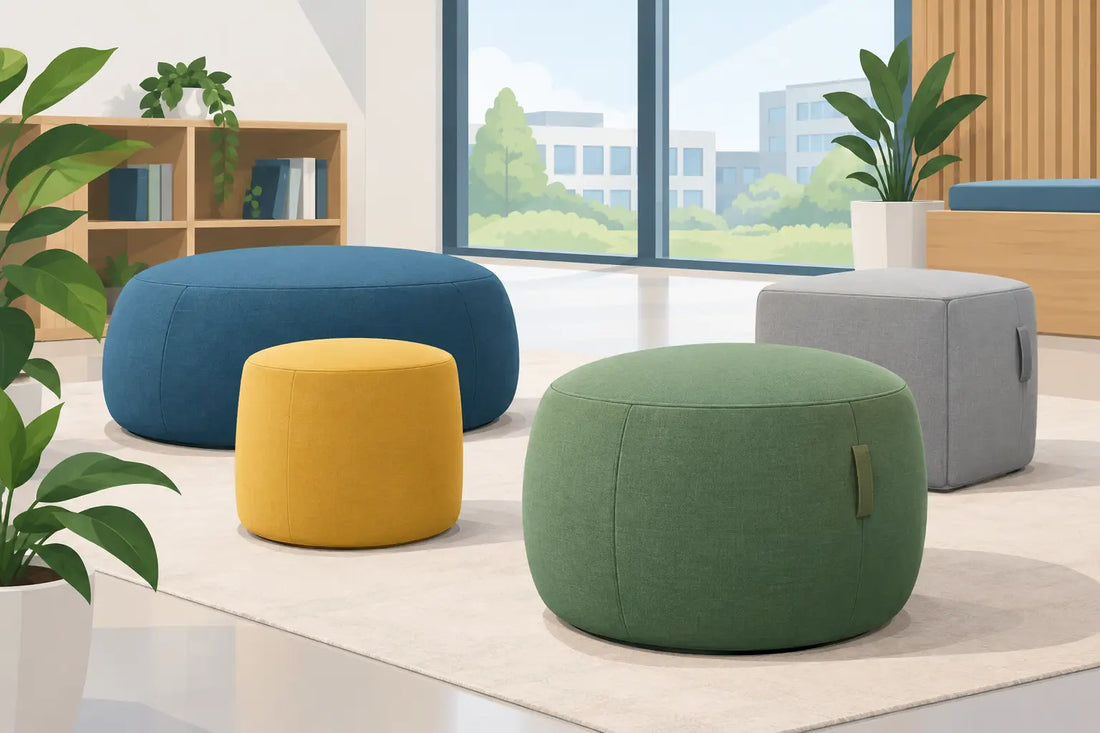 Guide d’achat de poufs institutionnels durables
