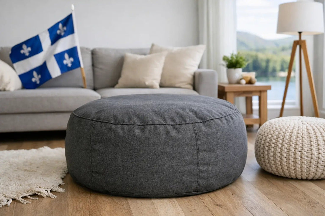 Pourquoi choisir un pouf fait au Québec