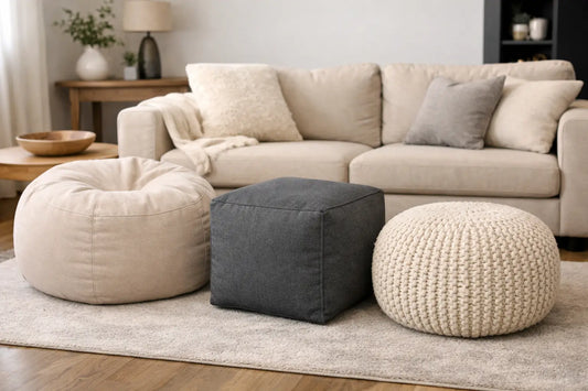 Guide d’achat d’un pouf pour le salon