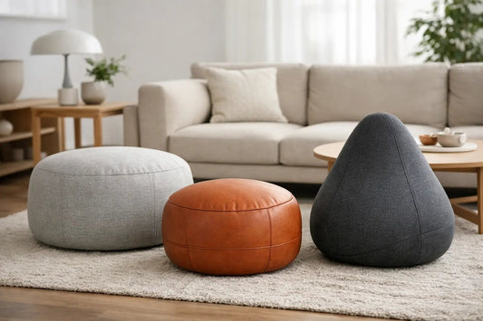 Pouf ergonomique salon - bien le choisir
