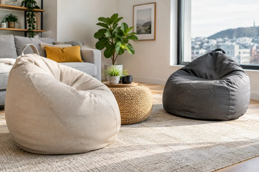 Tendances poufs Québec pour mieux s’asseoir chez soi