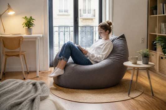 Beanbag confortable pour petit appartement