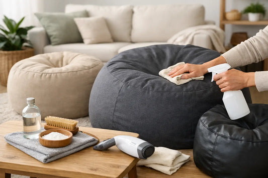 Guide d'entretien des poufs durables au quotidien