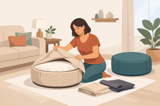 Pourquoi choisir un pouf déhoussable chez soi ?